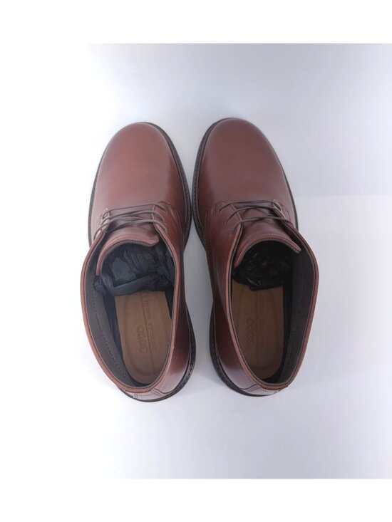 ECCO Metropole London Chukka Men Boot Brown Cognac Leather Waterproof Size 41 main image 7